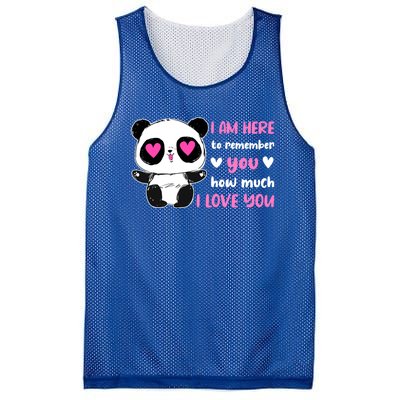 Valentine's Day Couples Saying Love Panda Pajama Gift Mesh Reversible Basketball Jersey Tank