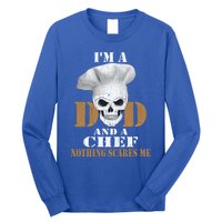 Vintage Dad Chef Retro Cook Bbq Distressed Gift Great Gift Long Sleeve Shirt