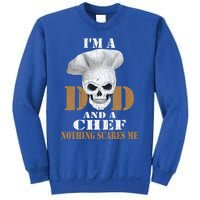 Vintage Dad Chef Retro Cook Bbq Distressed Gift Great Gift Sweatshirt