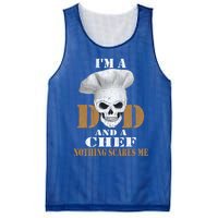 Vintage Dad Chef Retro Cook Bbq Distressed Gift Great Gift Mesh Reversible Basketball Jersey Tank