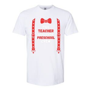 Valentines Day Custome This Teacher Loves Her Preschool Crew Gift Softstyle CVC T-Shirt