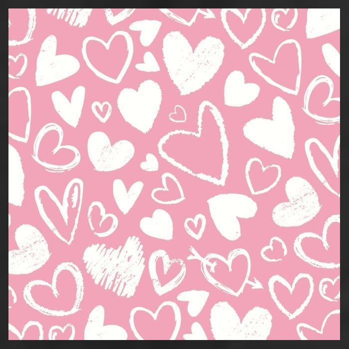 Valentines Day Cute Chalk Hearts Adult Drive Performance Visor