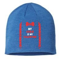 Valentines Day Custome My Corgi Is My Valentine Dog For Him Gift Sustainable Beanie