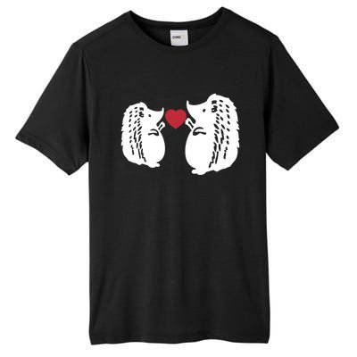 Valentines Day Costume Hedgehog Heart Love My Valentines Cool Gift Tall Fusion ChromaSoft Performance T-Shirt