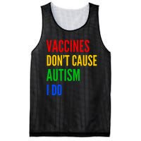 Vaccines Don’T Cause Autism I Do Mesh Reversible Basketball Jersey Tank