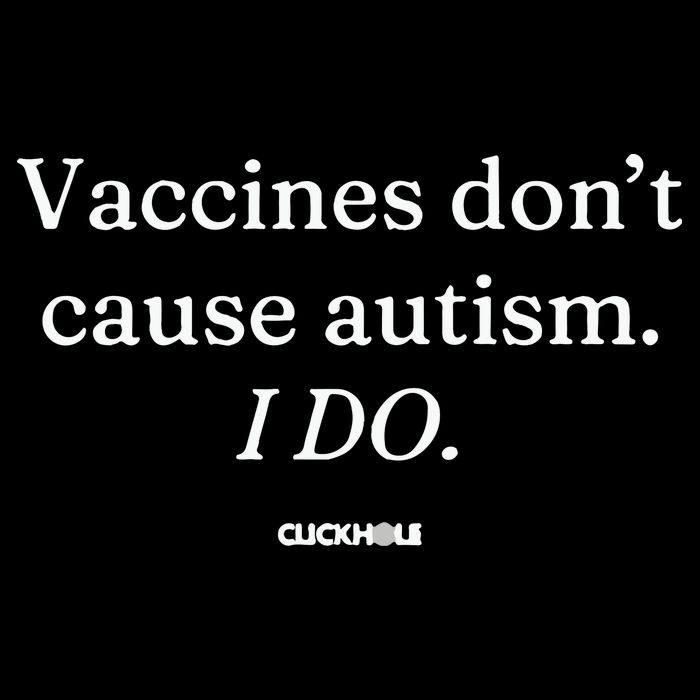 Vaccines Don’T Cause Autism I Do Impact Tech Backpack