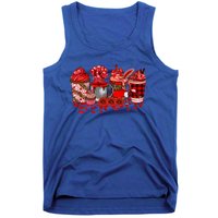 Valentines Day Coffee Valentine Latte Funny Gift Tank Top