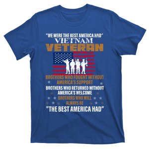 Veterans Day Cute Gift Vietnam Veteran The Best America Had Gift T-Shirt