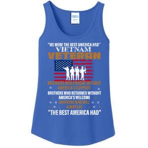 Veterans Day Cute Gift Vietnam Veteran The Best America Had Gift Ladies Essential Tank