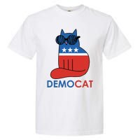 Vote Democat Cat Democrat Liberal Cat Lover Funny Garment-Dyed Heavyweight T-Shirt