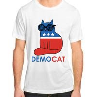 Vote Democat Cat Democrat Liberal Cat Lover Funny Adult ChromaSoft Performance T-Shirt