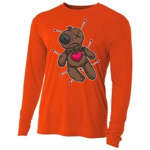 VooDoo Doll Cartoon Cooling Performance Long Sleeve Crew