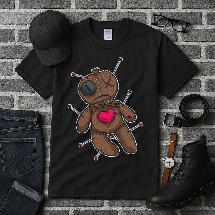 VooDoo Doll Cartoon Tall T-Shirt