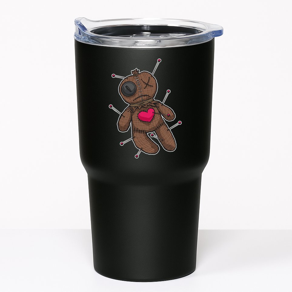 VooDoo Doll Cartoon Tumbler