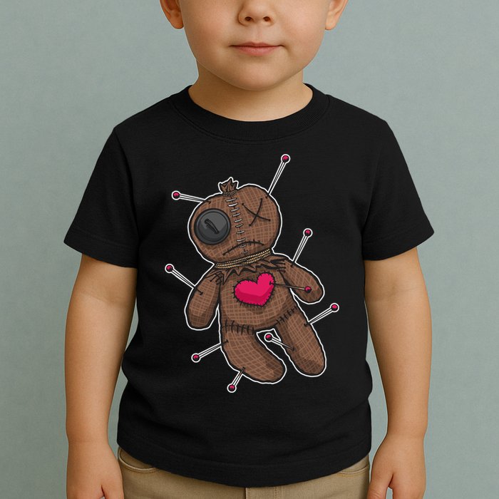 VooDoo Doll Cartoon Toddler T-Shirt