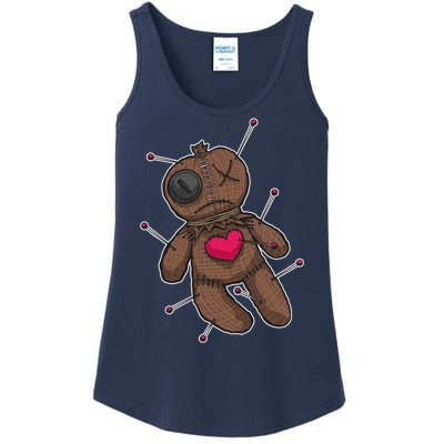 VooDoo Doll Cartoon Ladies Essential Tank