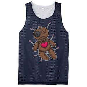 VooDoo Doll Cartoon Mesh Reversible Basketball Jersey Tank