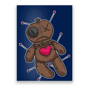 VooDoo Doll Cartoon Poster