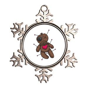 VooDoo Doll Cartoon Metallic Star Ornament