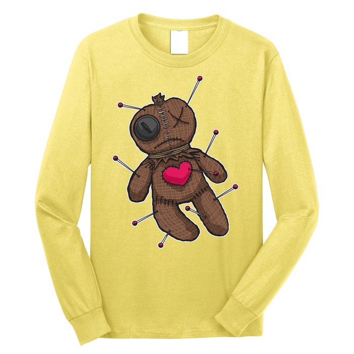 VooDoo Doll Cartoon Long Sleeve Shirt