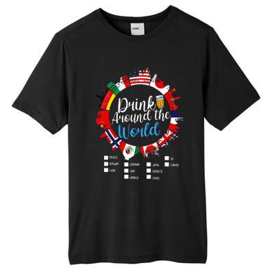 Vacation Drinking Countries International National Tall Fusion ChromaSoft Performance T-Shirt