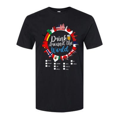 Vacation Drinking Countries International National Softstyle® CVC T-Shirt