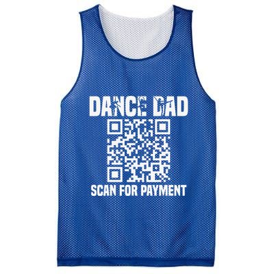 Vintage Dancing Daddy Scan For Payment Proud Dad Mesh Reversible Basketball Jersey Tank