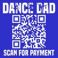 Vintage Dancing Daddy Scan For Payment Proud Dad Baby Bodysuit