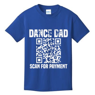 Vintage Dancing Daddy Scan For Payment Proud Dad Kids T-Shirt