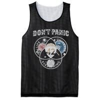 Venn Diagram DonT Panic Life The Universe And Everything 42 Mesh Reversible Basketball Jersey Tank