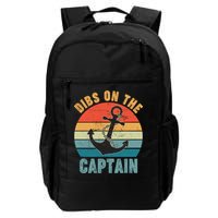 Vintage Distressed Dibs On The Captain Backpack