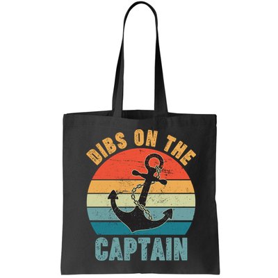 Vintage Distressed Dibs On The Captain Bag