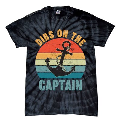 Vintage Distressed Dibs On The Captain Tie-Dye T-Shirt