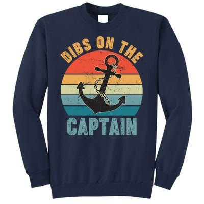 Vintage Distressed Dibs On The Captain Tall Sweatshirt