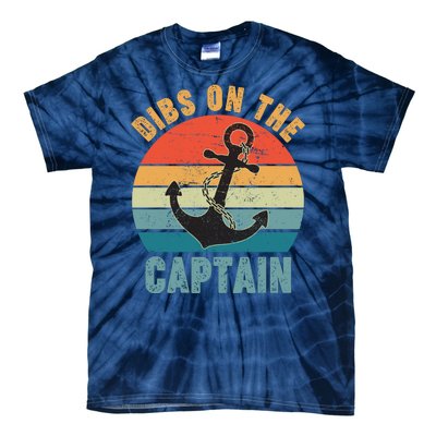 Vintage Distressed Dibs On The Captain Tie-Dye T-Shirt