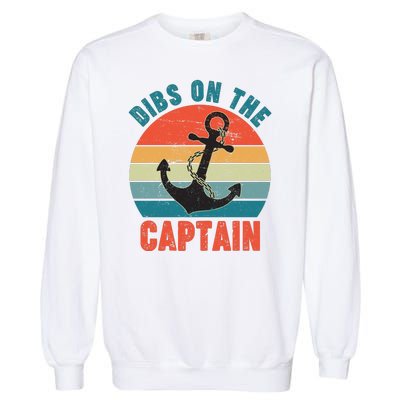 Vintage Distressed Dibs On The Captain Garment-Dyed Sweatshirt