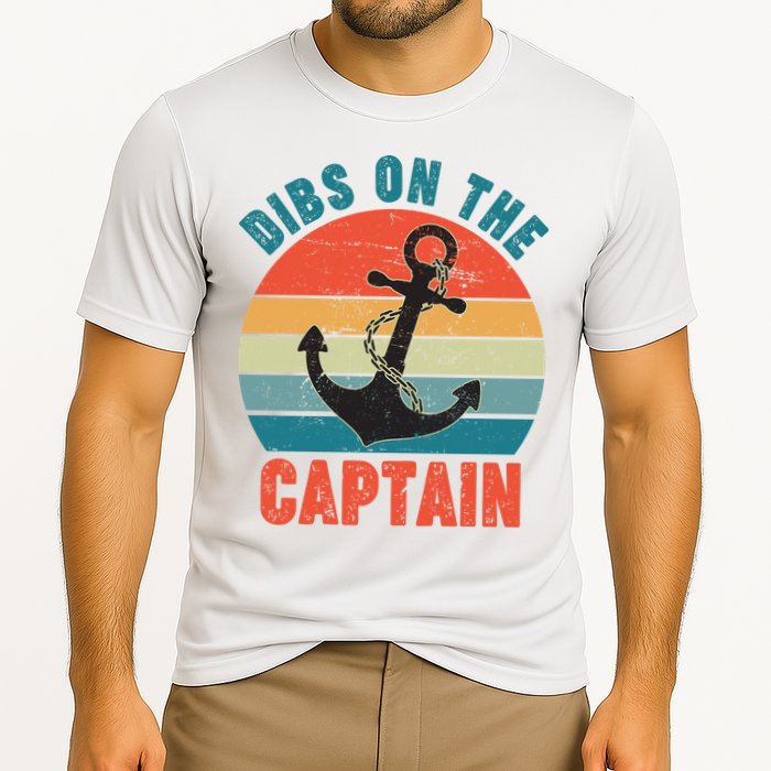 Vintage Distressed Dibs On The Captain Performance Shirt