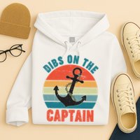 Vintage Distressed Dibs On The Captain Hoodie