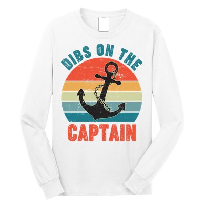 Vintage Distressed Dibs On The Captain Long Sleeve Shirt