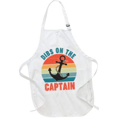 Vintage Distressed Dibs On The Captain Apron