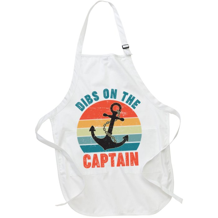 Vintage Distressed Dibs On The Captain Apron