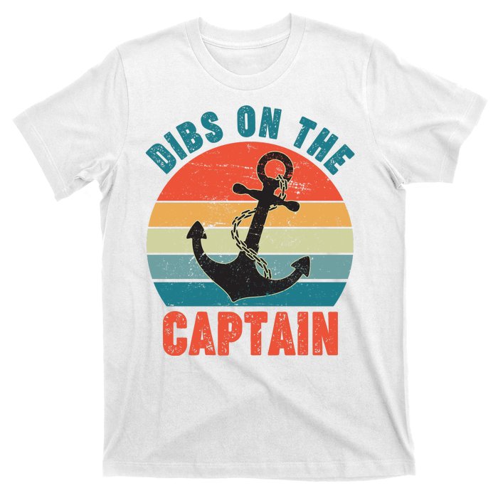 Vintage Distressed Dibs On The Captain T-Shirt