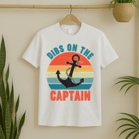 Vintage Distressed Dibs On The Captain T-Shirt