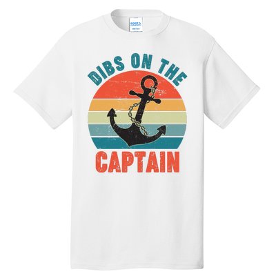 Vintage Distressed Dibs On The Captain Tall T-Shirt