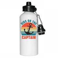 Vintage Distressed Dibs On The Captain Aluminum Water Bottle