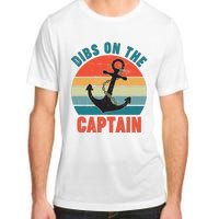 Vintage Distressed Dibs On The Captain Adult ChromaSoft Performance T-Shirt