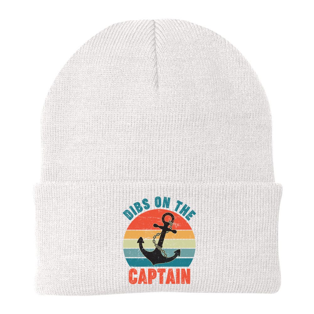 Vintage Distressed Dibs On The Captain Beanie
