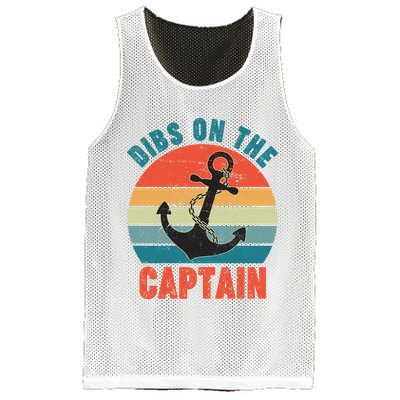 Vintage Distressed Dibs On The Captain Mesh Reversible Basketball Jersey Tank