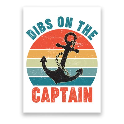 Vintage Distressed Dibs On The Captain Poster