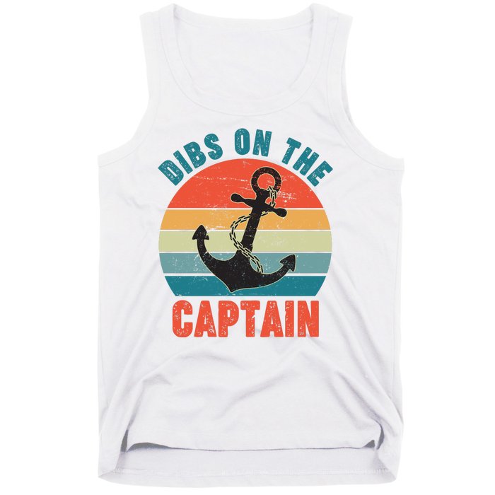 Vintage Distressed Dibs On The Captain Tank Top